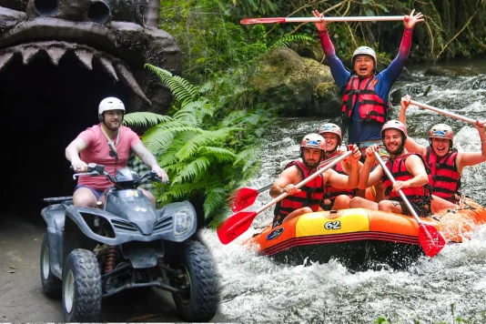 Combo ATV and Ayung Rafting Bali Red Paddle